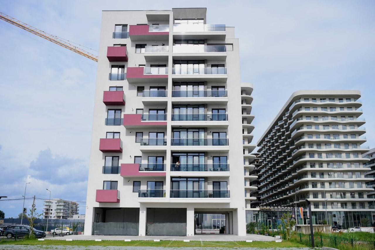 Myosotis Mamaia Studio By The Lake Appartement Buitenkant foto